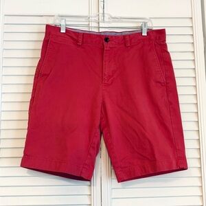 Brooks Brothers Light Red Flat Front Chino Shorts Size 33 Waist Men’s